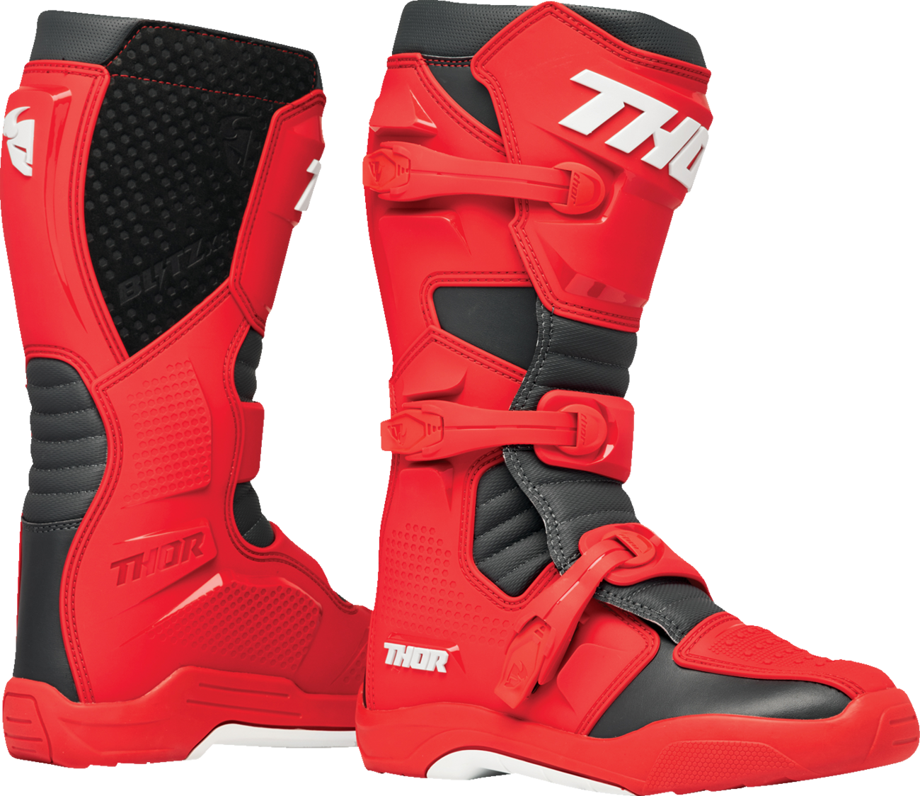BOTAS THOR BLITZ XR ROJO/NEGRO