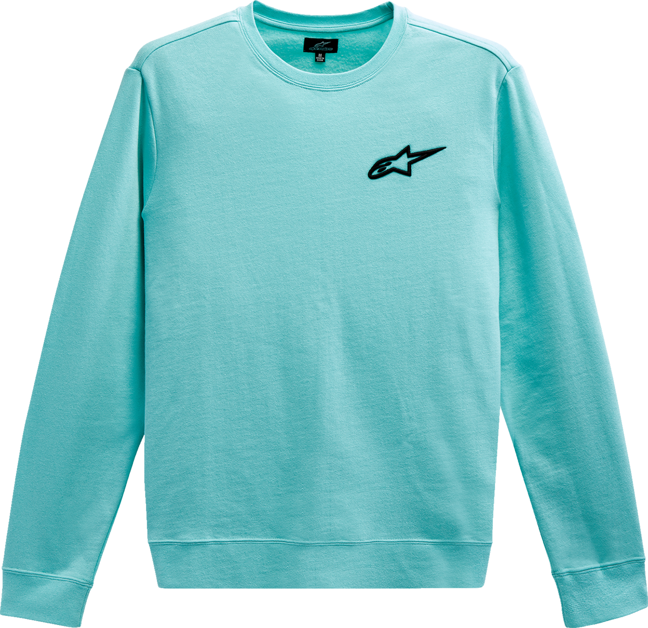 BUSO ALPINESTARS AGELESS CREW FLEECE AQUA