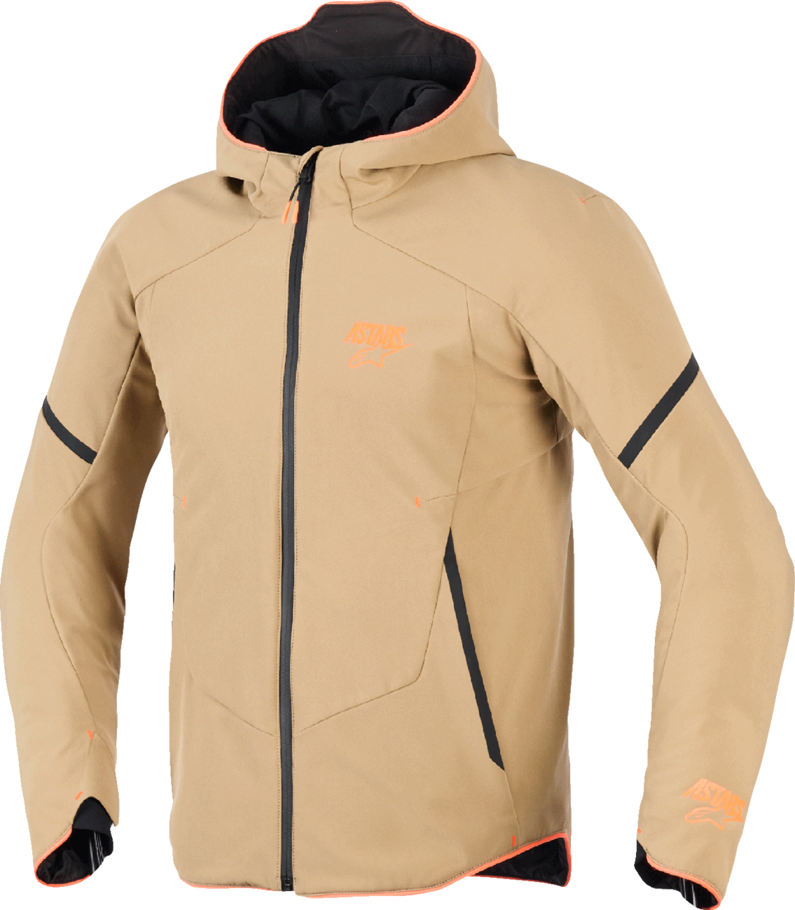 CHAQUETA WP ALPINESTARS AEROSHELL CAQUI OSCURO/NEGRO/NARANJA F