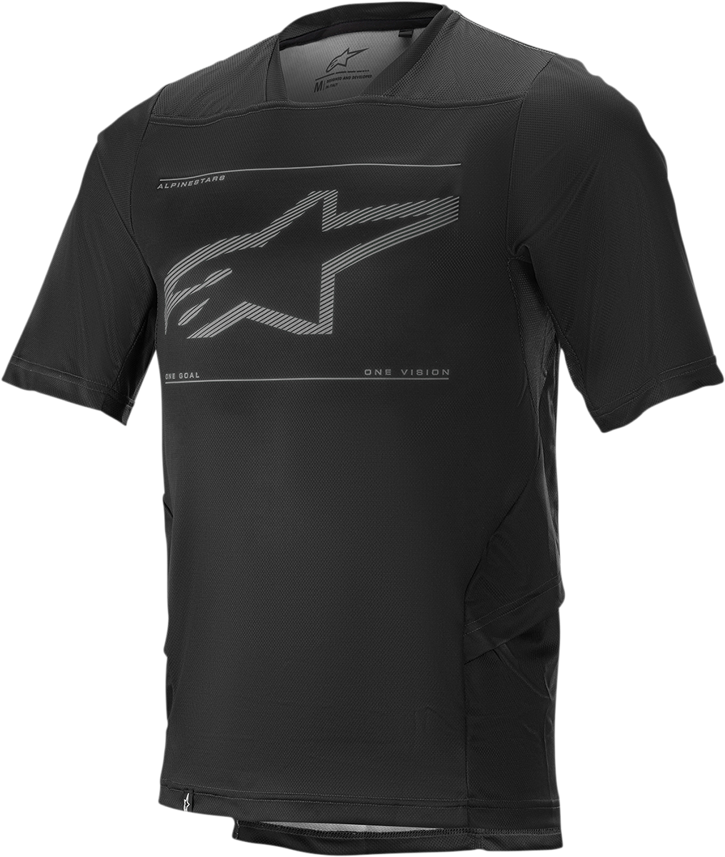 JERSEY ALPINESTARS DROP 6.0 MANGA CORTA NEGRO