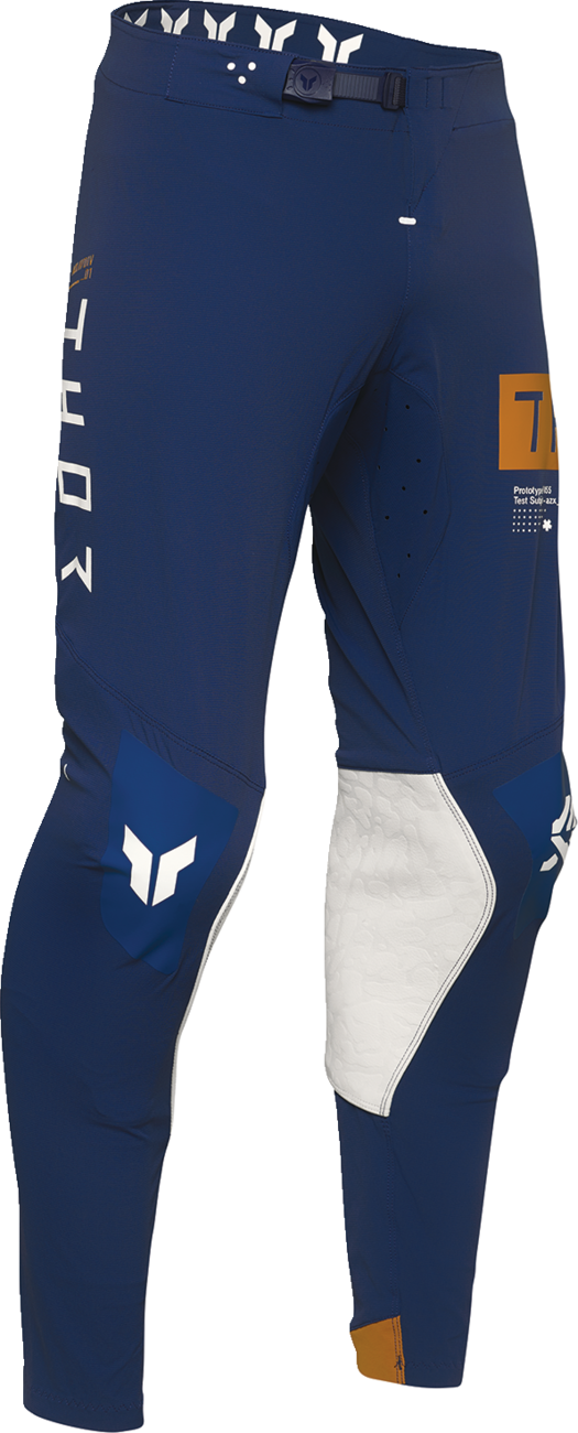 PANTALONES THOR SPORTMODE BRAVO AZUL/BLANCO