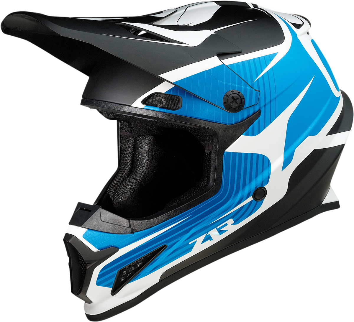 CASCO INTEGRAL Z1R RISE FLAME AZUL