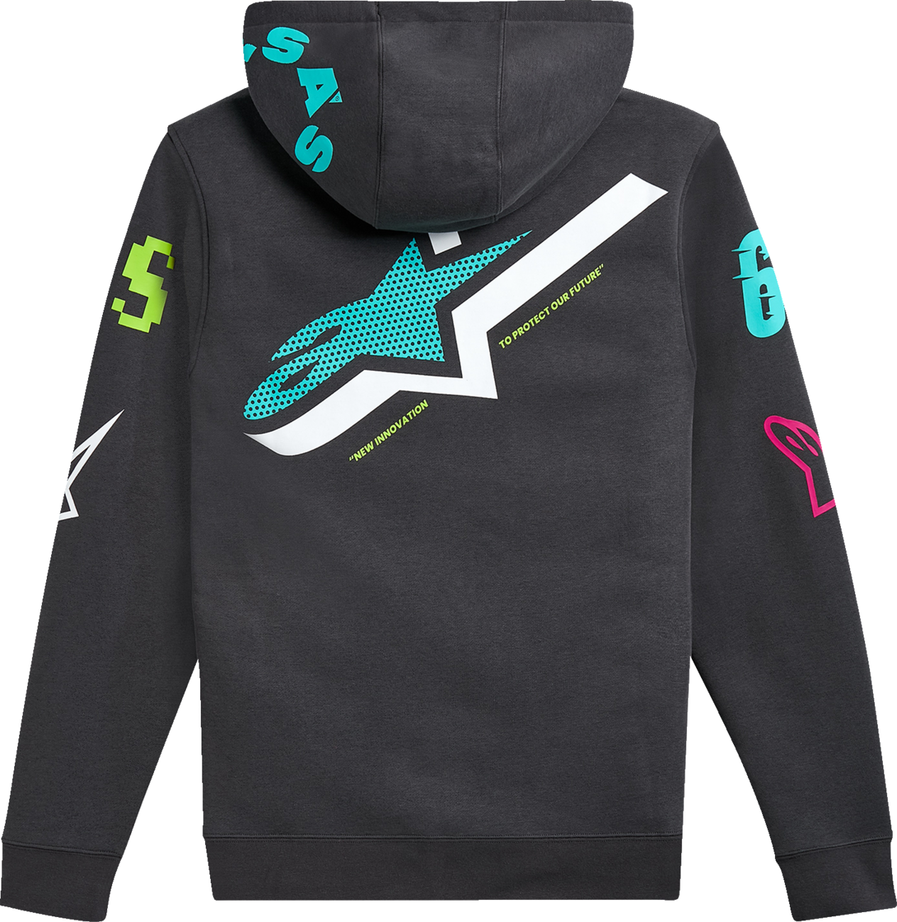 BUSO ALPINESTARS VARIEGATE ZIP GUNMETAL