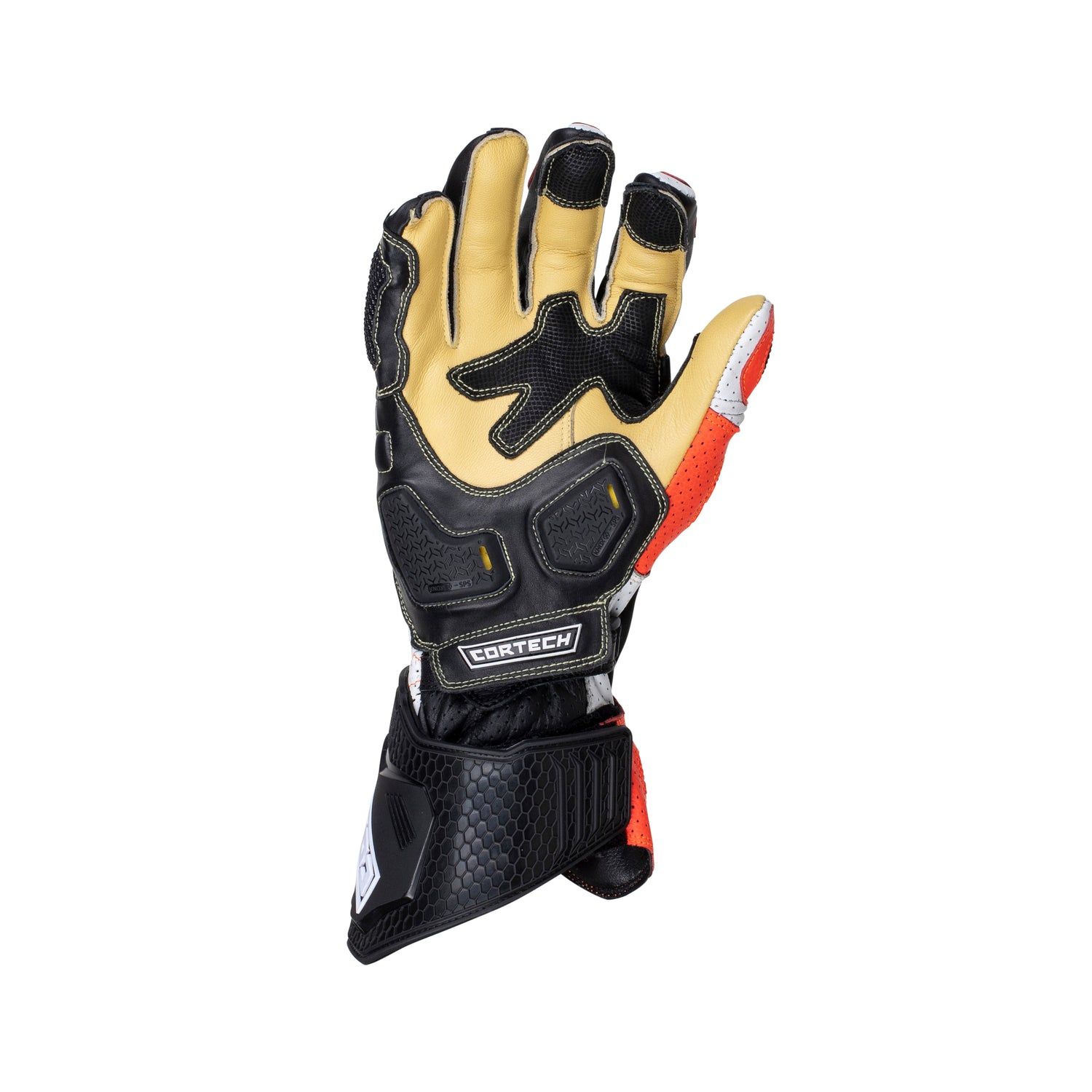 GUANTES CORTECH ADRENALINE GP ROJO/BLANCO