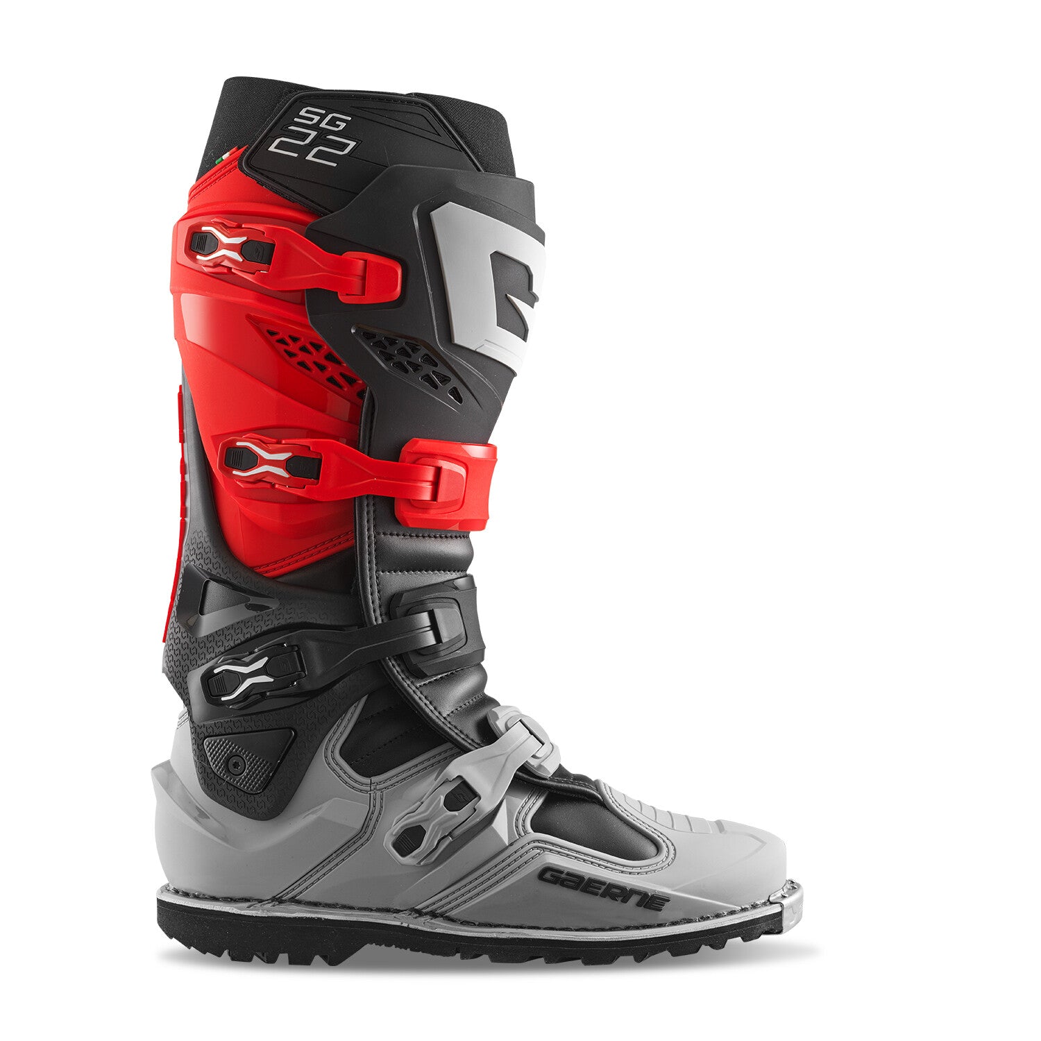 BOTAS ENDURO GAERNE SG22 GORE-TEX ROJO/NEGRO/GRIS