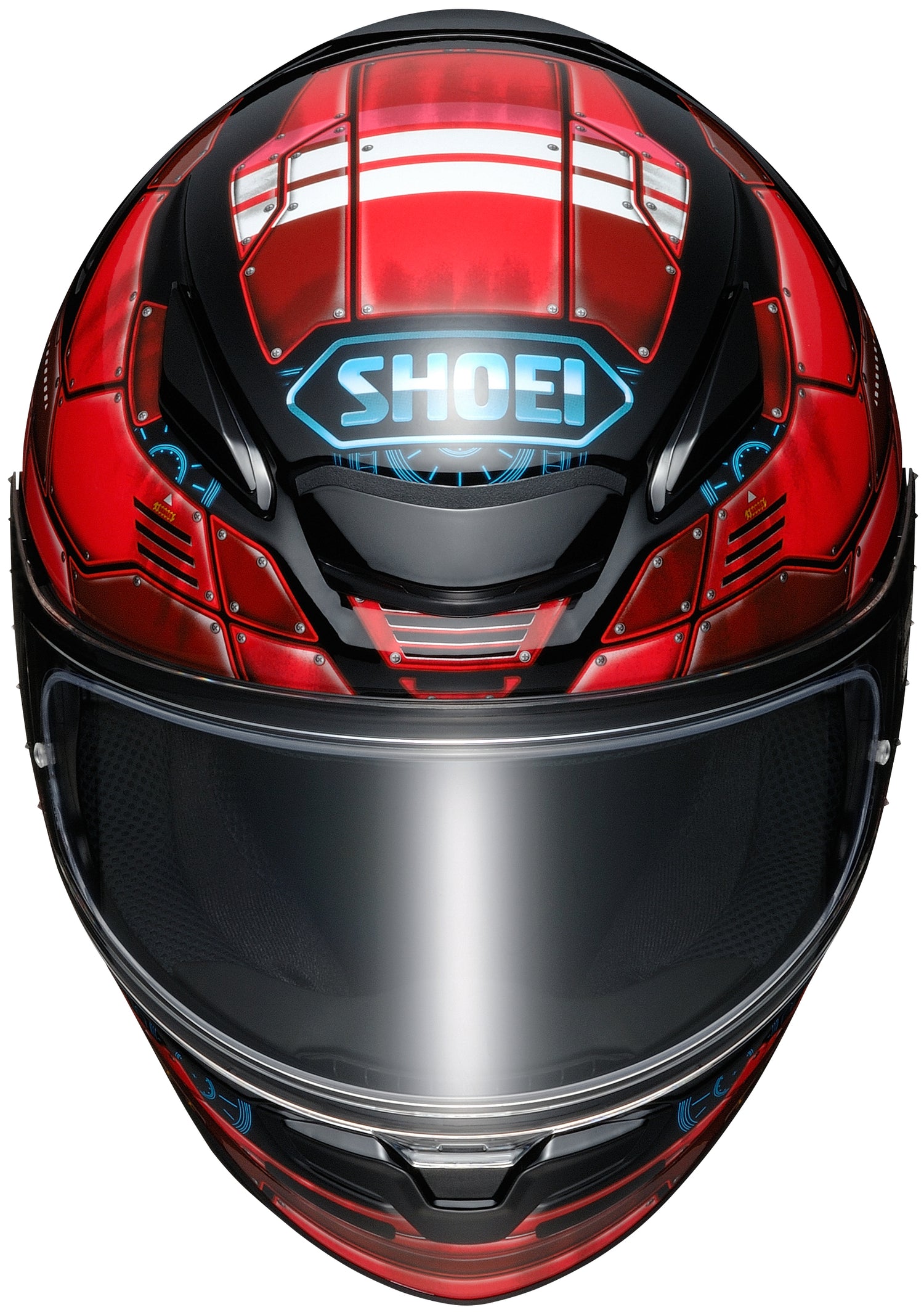 CASCO INTEGRAL SHOEI RF-1400 FORTRESS ROJO