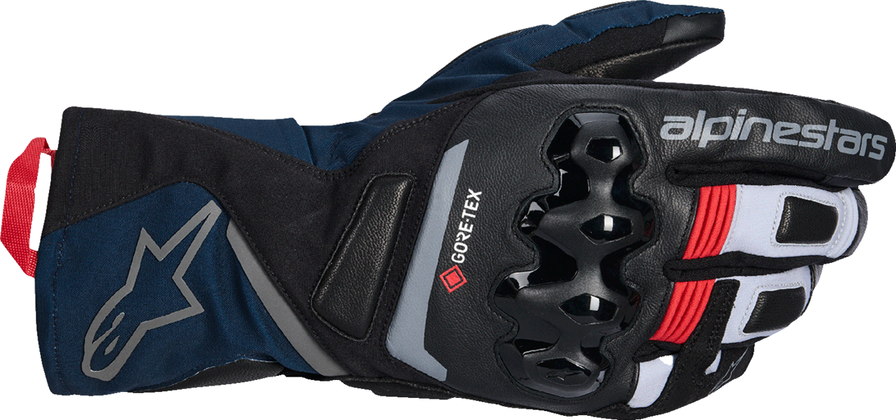 GUANTES ALPINESTARS WT-8 GORE-TEX NEGRO/AZUL