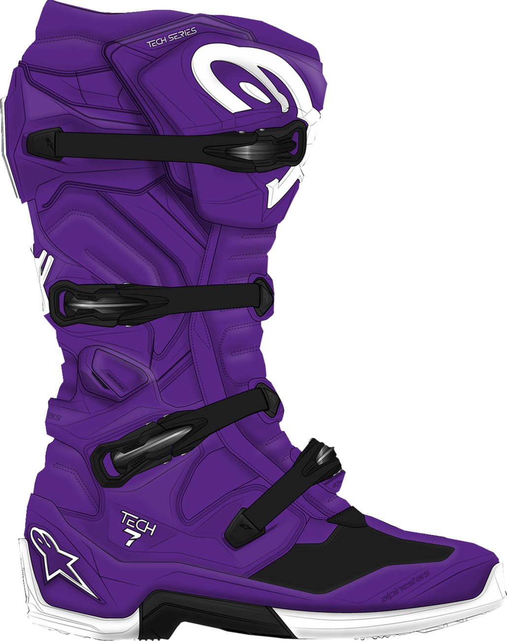 BOTAS ALPINESTARS TECH 7 MORADO