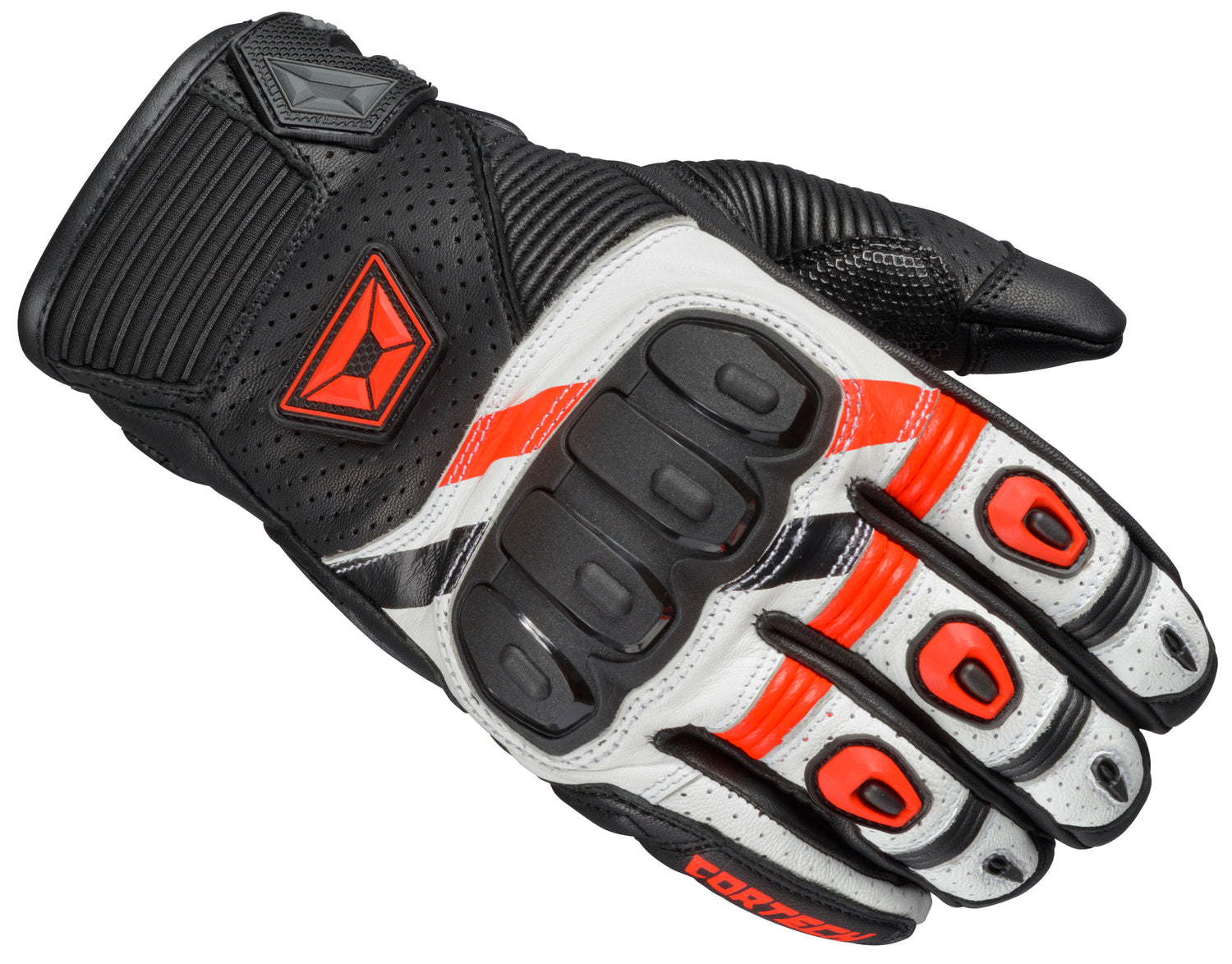 GUANTES CORTECH MANIX ST V2 ROJO/BLANCO PARA HOMBRE