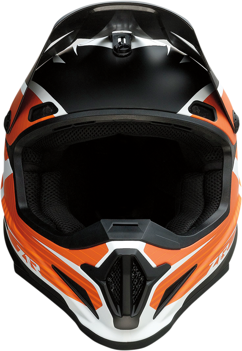 CASCO INTEGRAL Z1R RISE FLAME NARANJA