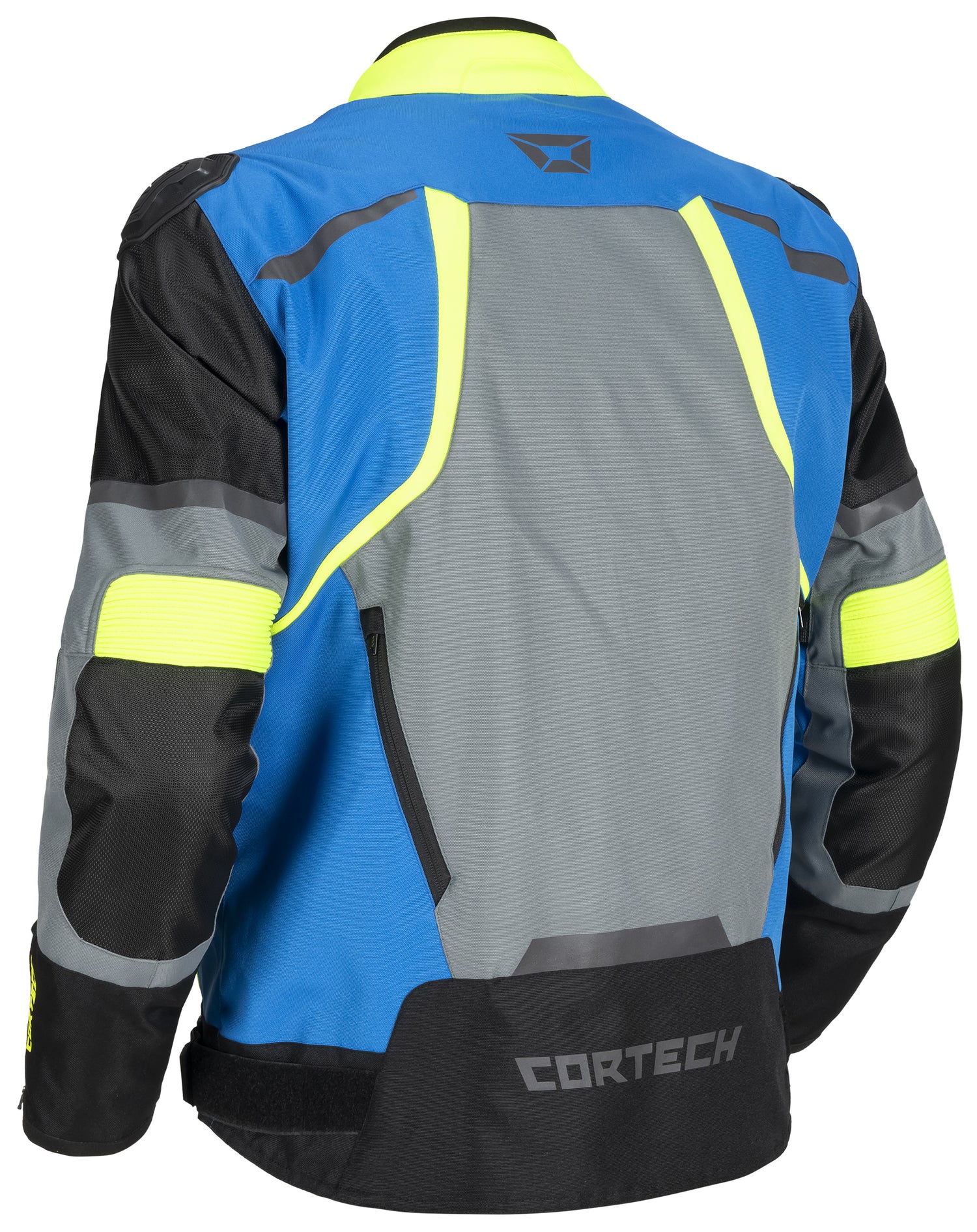 CHAQUETA TEXTIL CORTECH HYPER-TEC NEGRA/ALTA VISIBILIDAD/GRIS