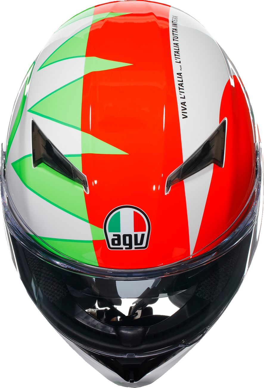 CASCO INTEGRAL AGV K3 ROSSI MUGELLO 2018
