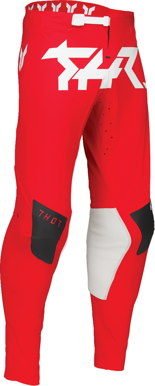 PANTALÓN THOR SPORTMODE RIOT NEGRO/ROJO