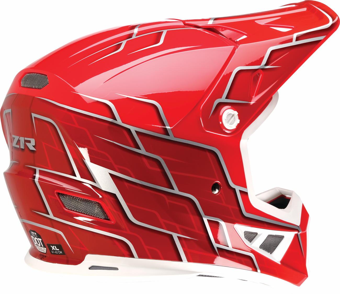 CASCO INTEGRAL Z1R RISE 2.0 HYACINTH ROJO/PLATA