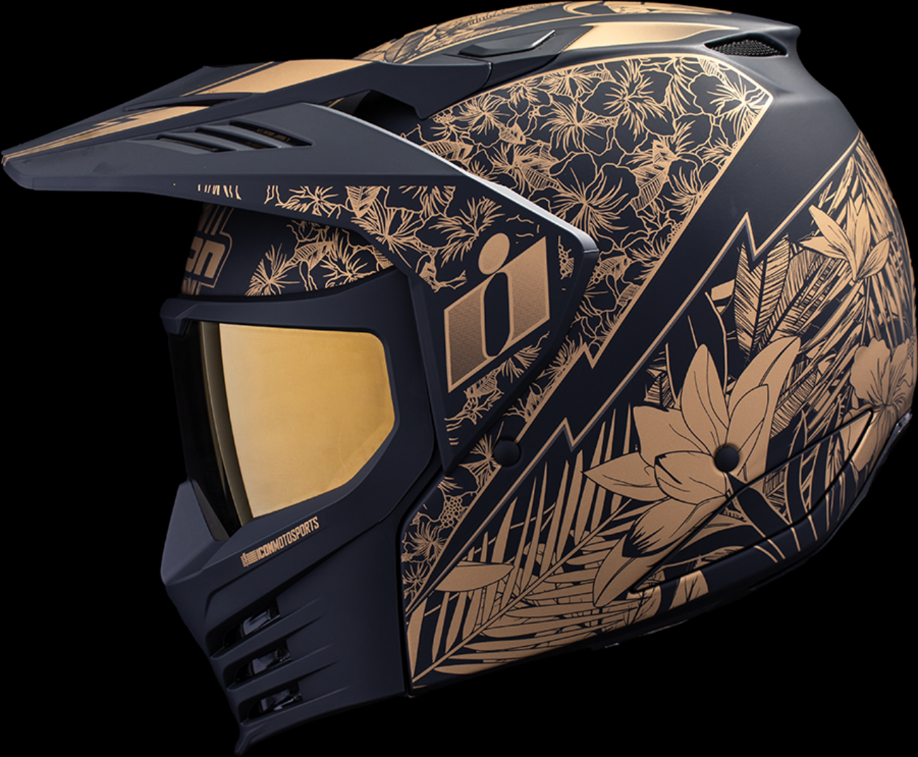 CASCO ICON ELSINORE KAONOHI NEGRO