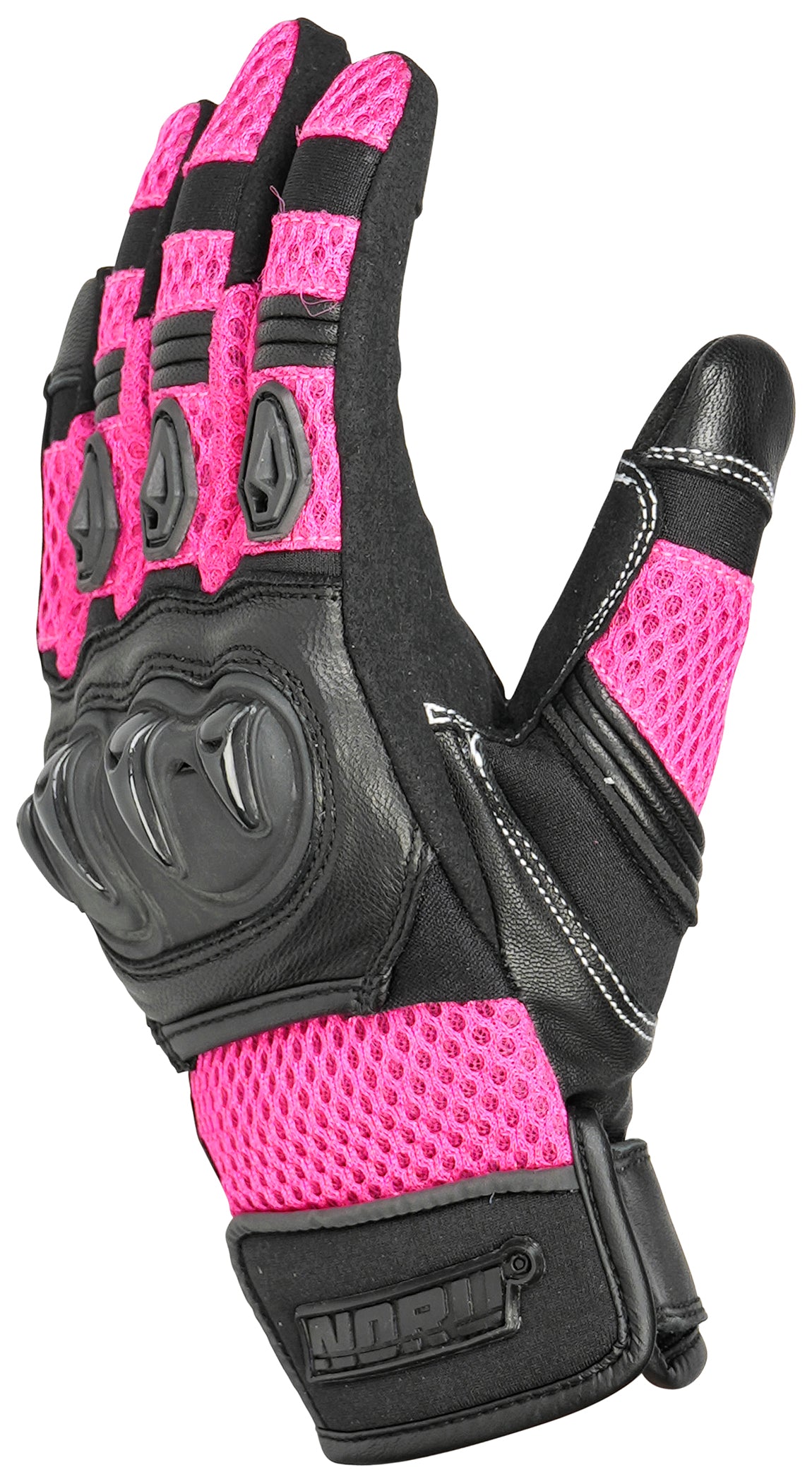 GUANTES NORU KIRYU MALLA ROSADO/NEGRO PARA DAMA