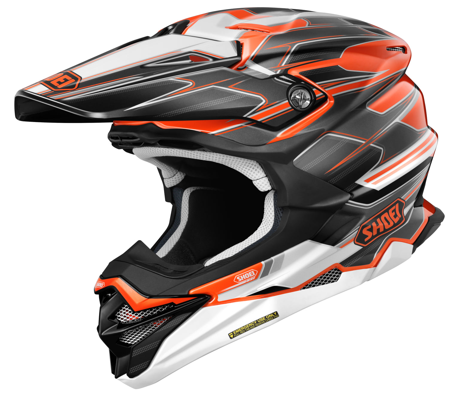 CASCO MOTOCROSS SHOEI VFX-EVO SPARKLE NARANJA