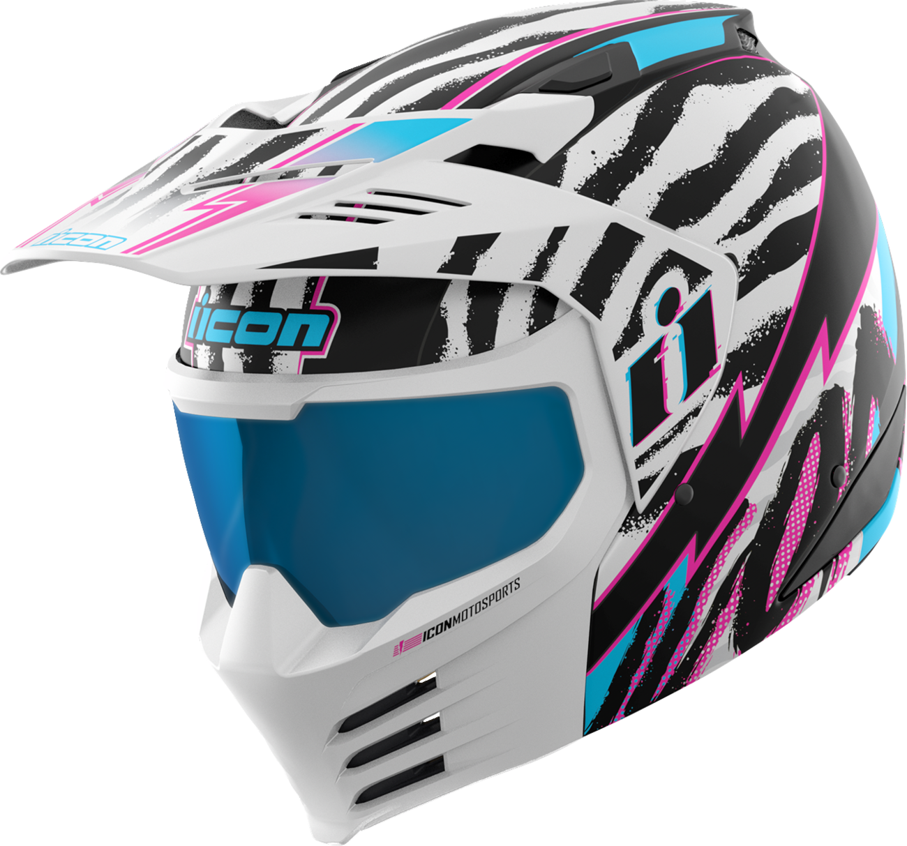 CASCO INTEGRAL ICON ELSINORE RAD DAWN BLANCO