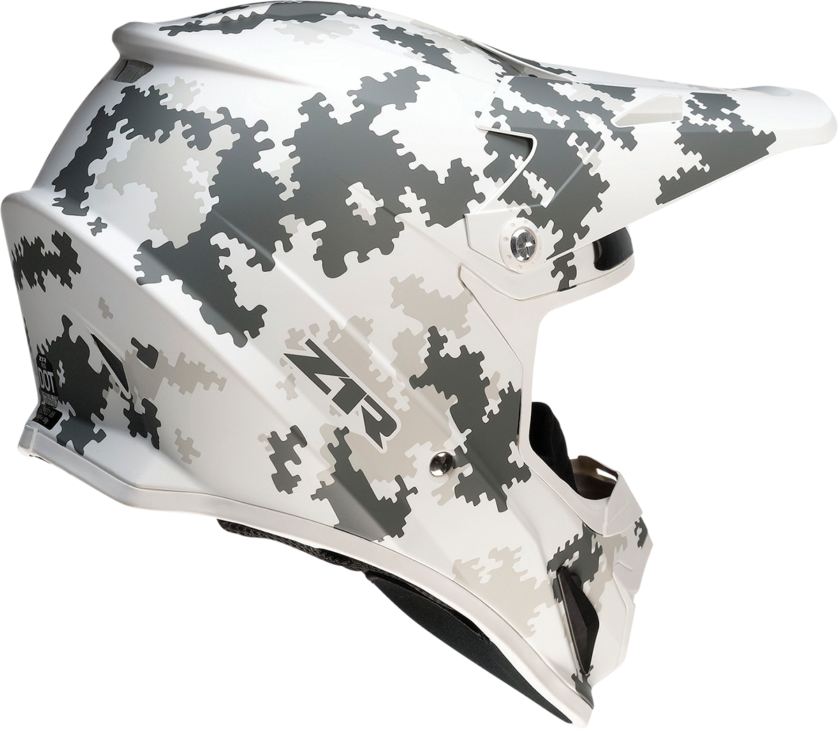 CASCO INTEGRAL Z1R RISE SNOW CAMO BLANCO/GRIS
