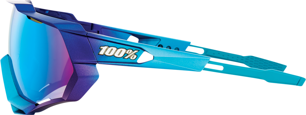 GAFAS 100% SPEEDTRAP METALICO AZUL