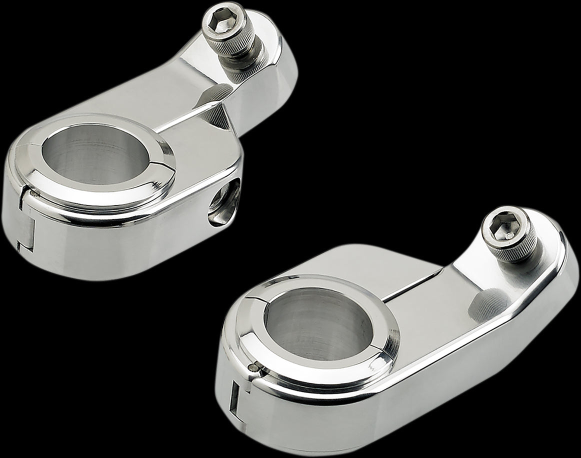 BILTWELL  MOUNT GAUGE ANGLE CHR