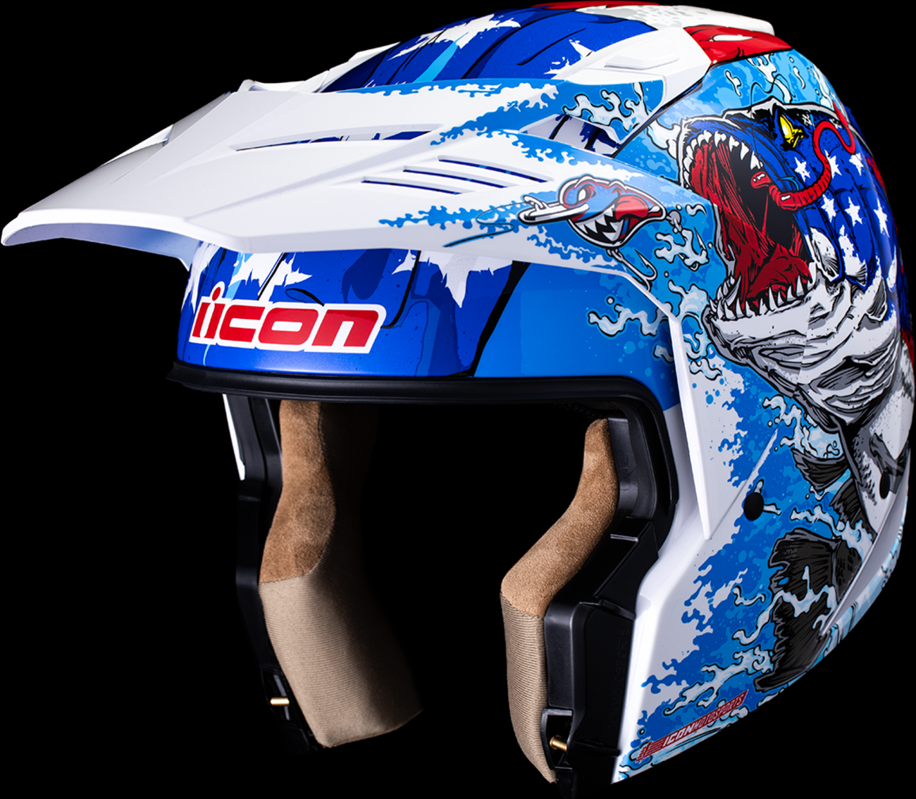 CASCO ICON ELSINORE AMERICAN BASSTARD AZUL