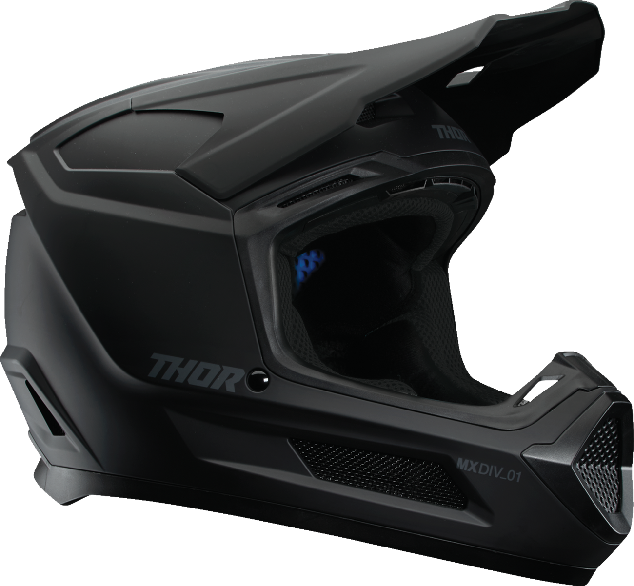 CASCO JUVENIL THOR FLEET BLACKOUT NEGRO PARA NINO