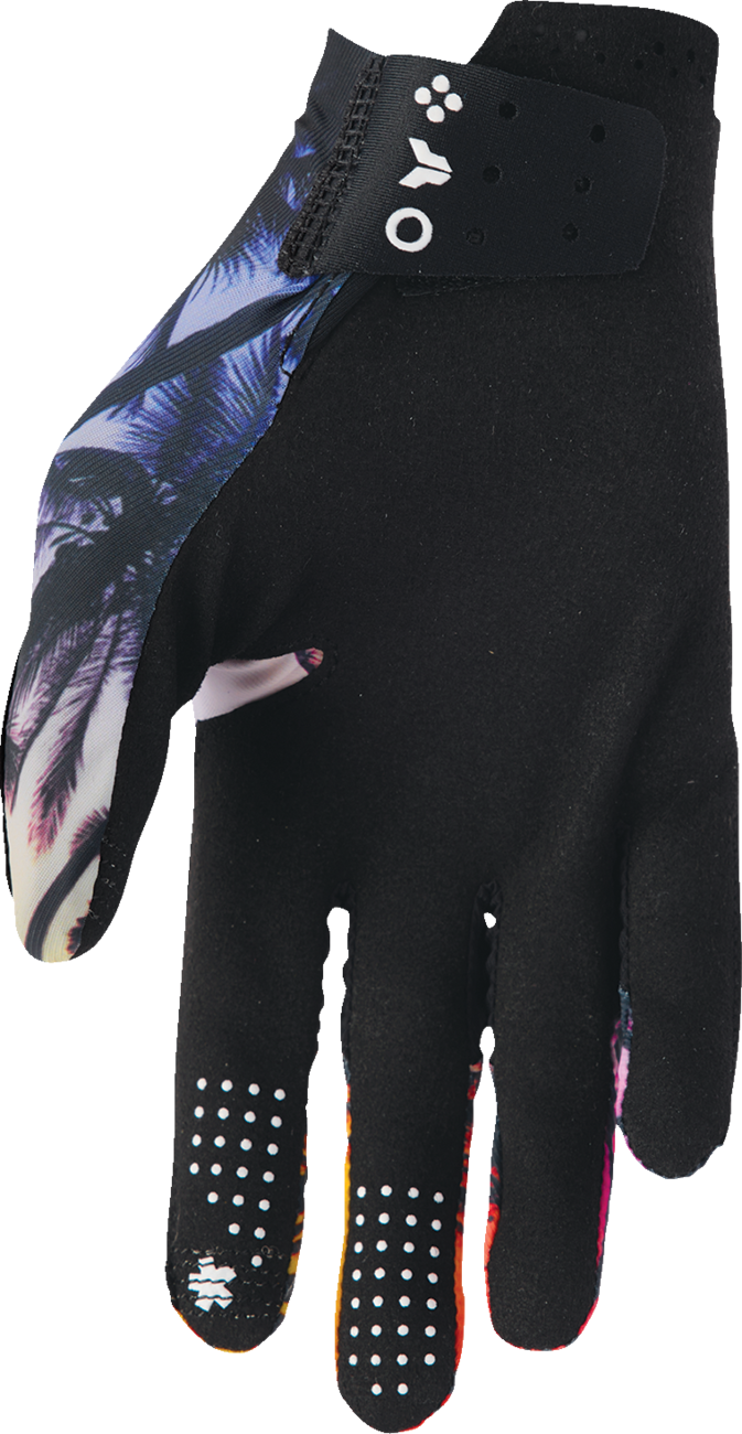 GUANTES THOR SPORTMODE PALMS NEGRO