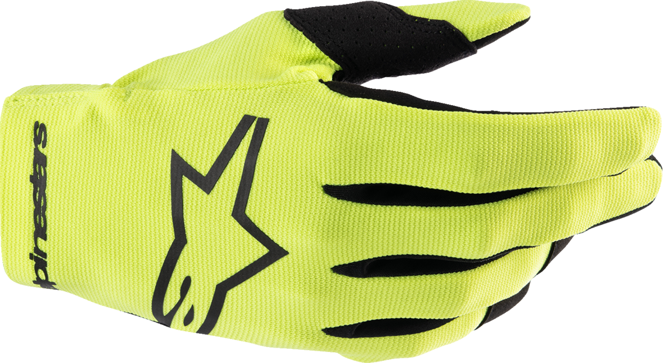 GUANTES ALPINESTARS RADAR AMARILLO/NEGRO