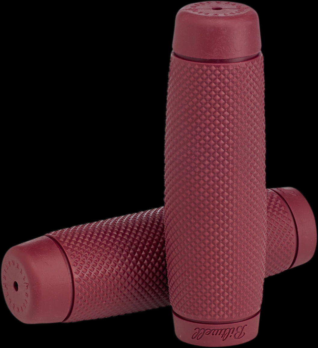 BILTWELL  GRIPS RECOIL 1" OXBLOOD