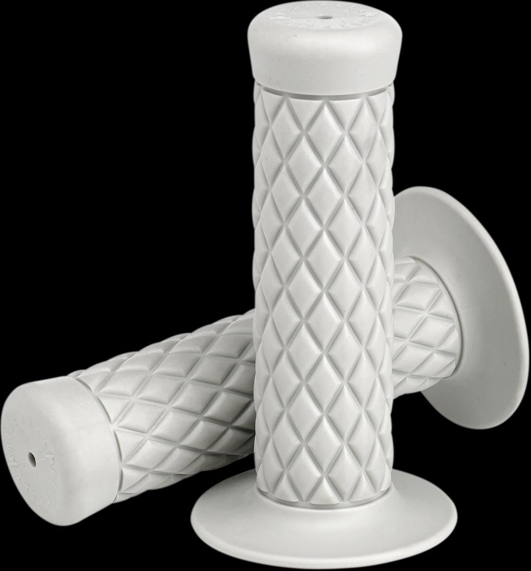 BILTWELL  GRIPS THRUSTR 7 8"   BLANCO