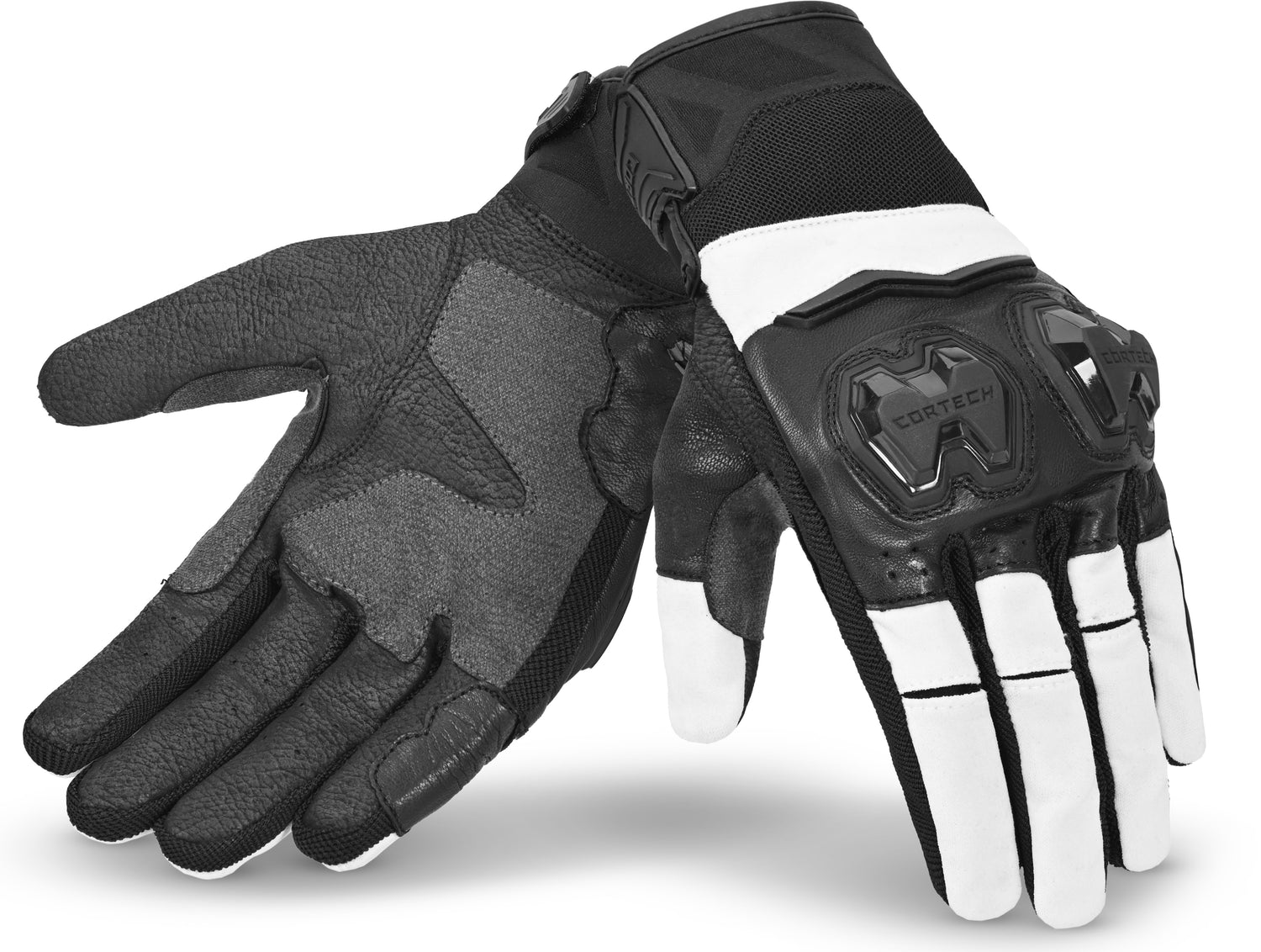 GUANTES SPORT LITE CORTECH BLANCO/NEGRO