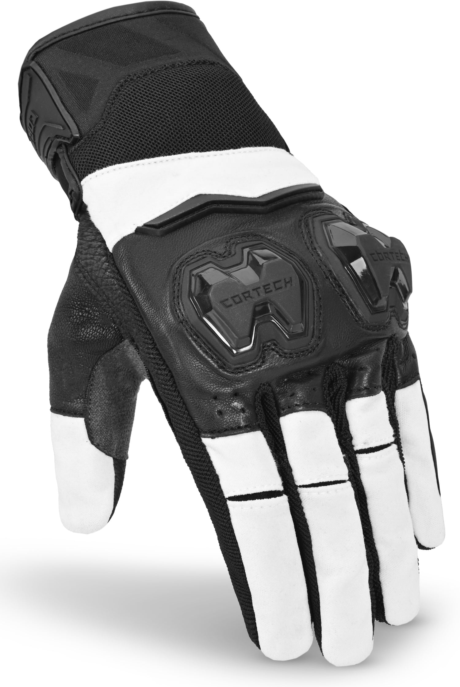 GUANTES SPORT LITE CORTECH BLANCO/NEGRO