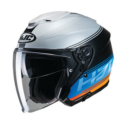 CASCO ABIERTO HJC I30 VICOM NEGRO/ROJO