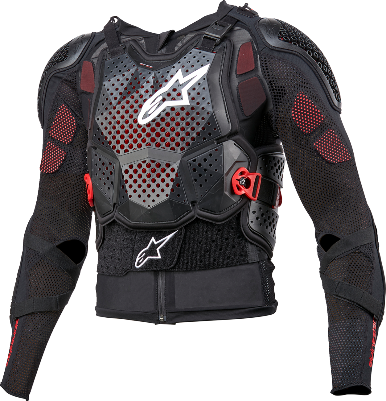 CHAQUETA ALPINESTARS BIONIC TECH V3 NEGRO/BLANCO/ROJO