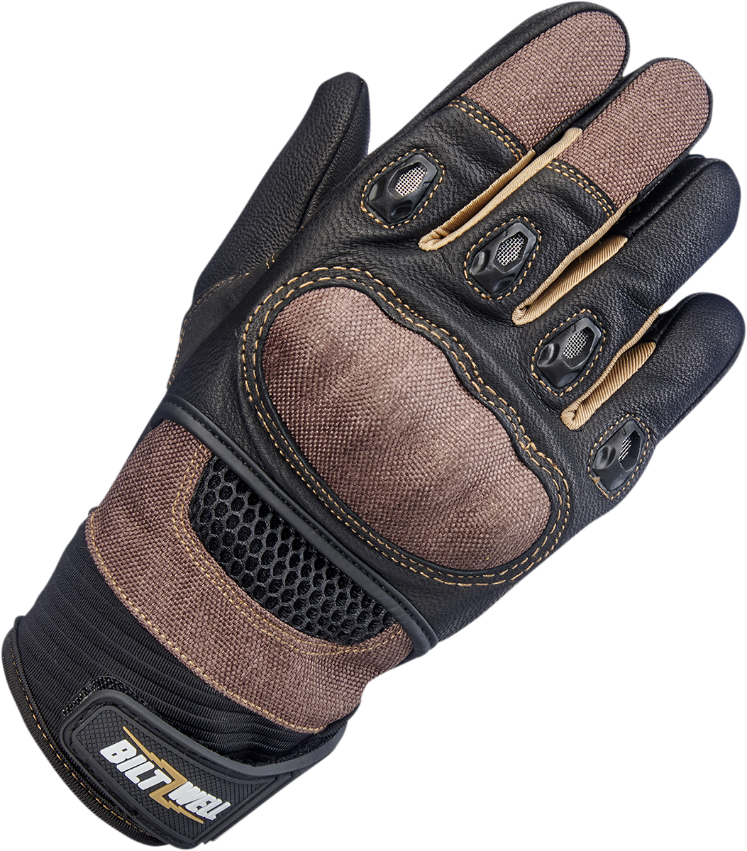 GUANTES BILTWELL BRIDGEPORT CHOCOLATE/NEGRO XXL