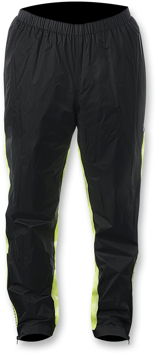 PANTALÓN IMPERMEABLE ALPINESTARS HURRICANE NEGRO FLUORESCENTE