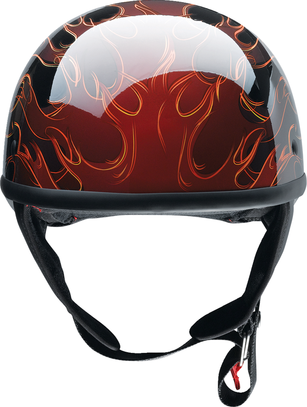 CASCO ABATIBLE Z1R CC BEANIE HELLFIRE ROJO