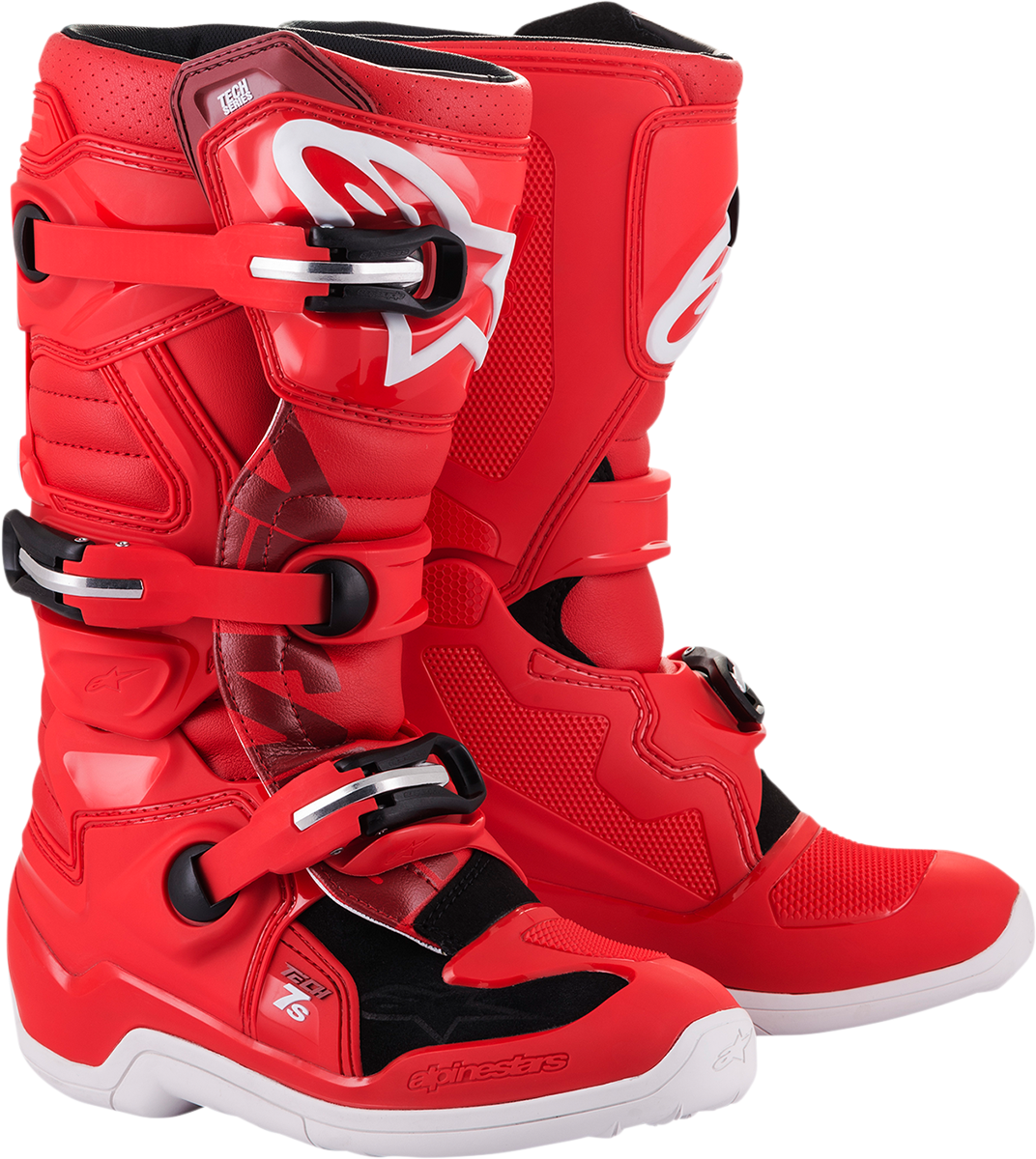 BOTAS ALPINESTARS YOUTH TECH 7S ROJO PARA NINO