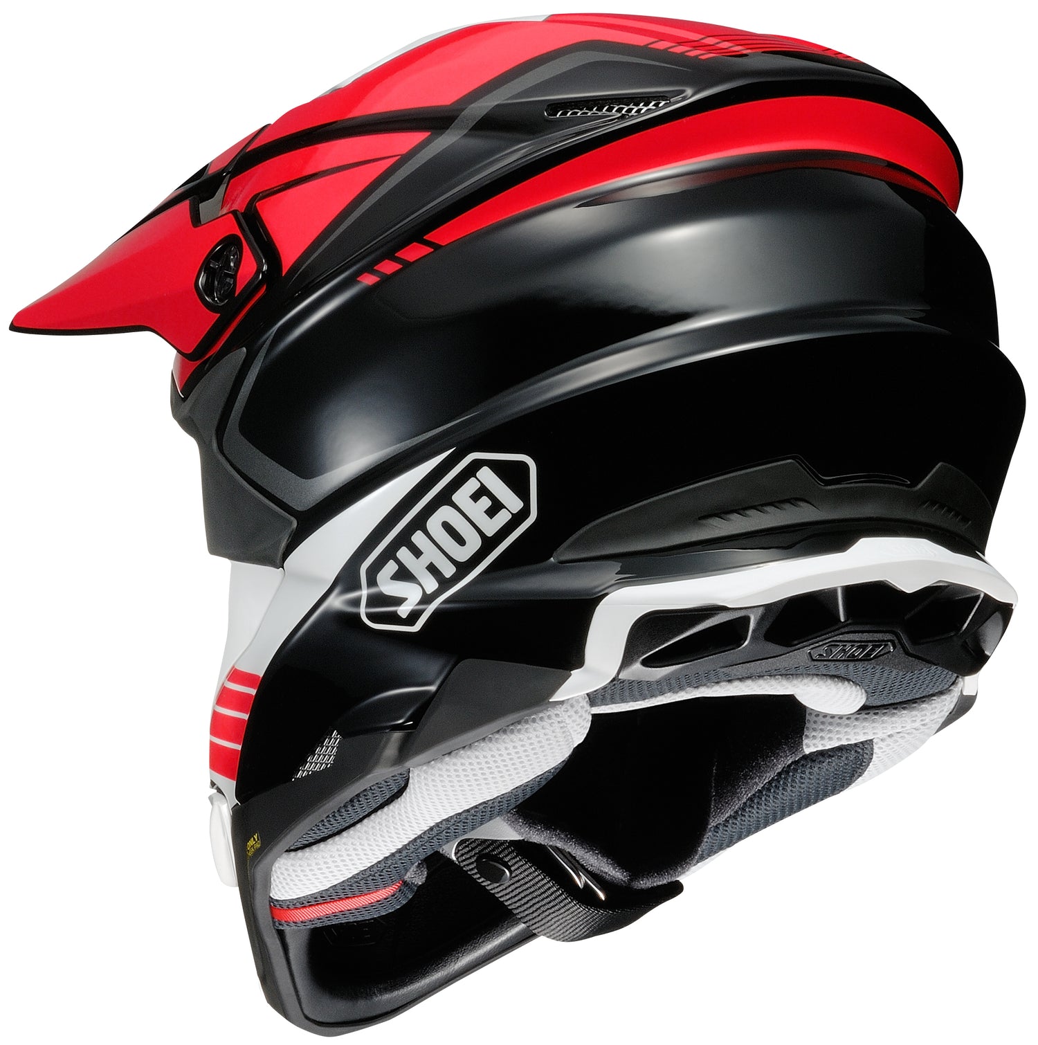 CASCO MOTOCROSS SHOEI VFX-EVO JAMMER ROJO