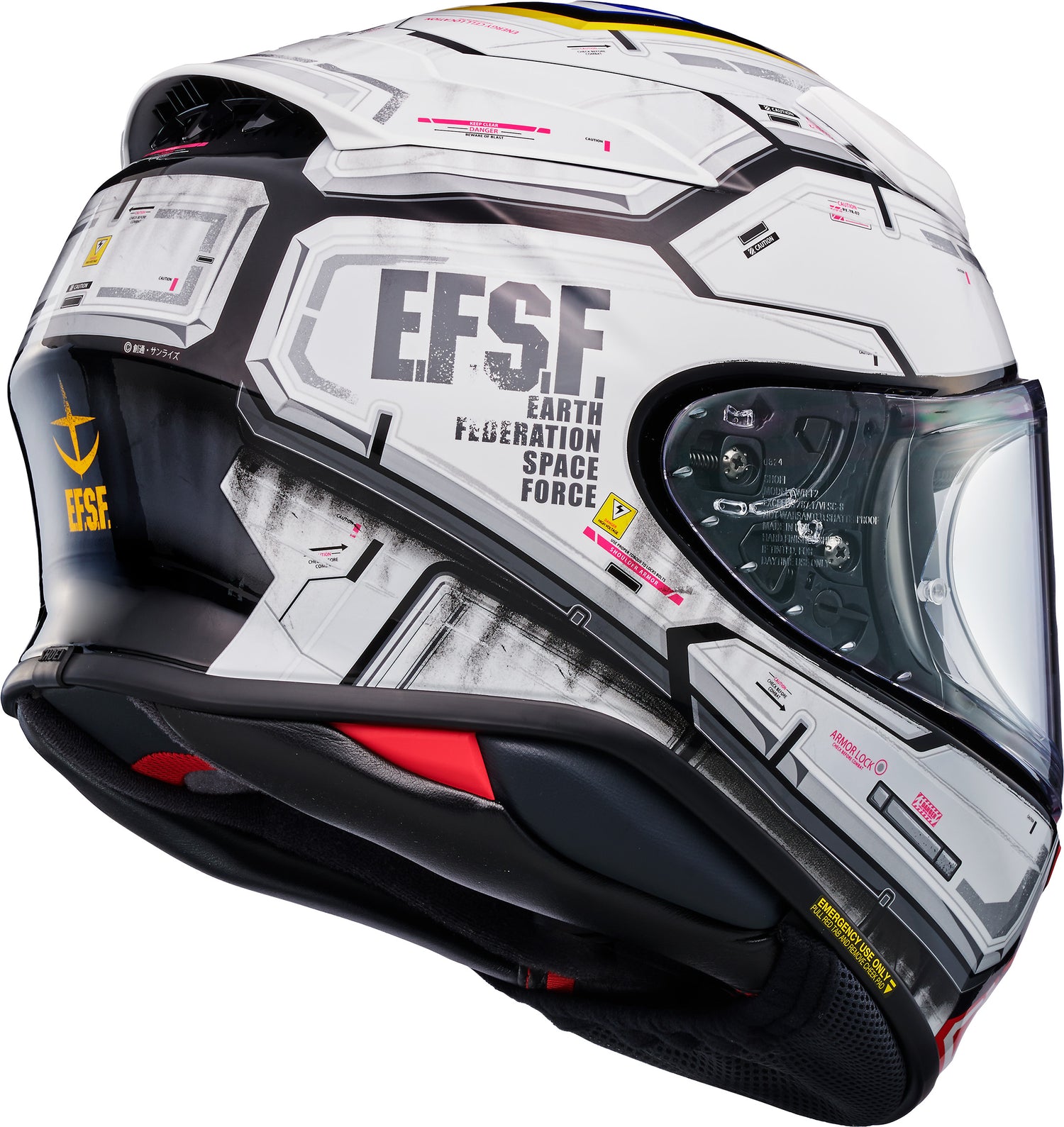 CASCO INTEGRAL SHOEI RF-1400 GUNDAM TC-10