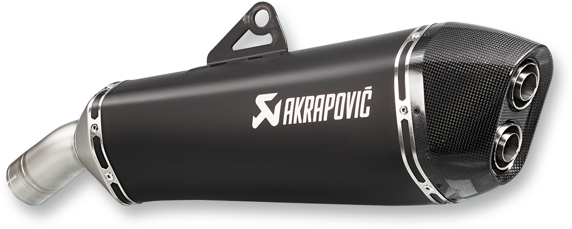 ESCAPE AKRAPOVIC SLIP-ON LINE NEGRO F800R/GT