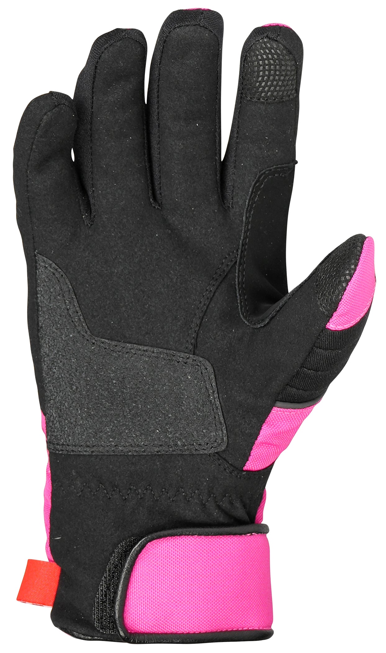 GUANTES NORU KIJI IMPERMEABLES ROSA/NEGRO PARA DAMA