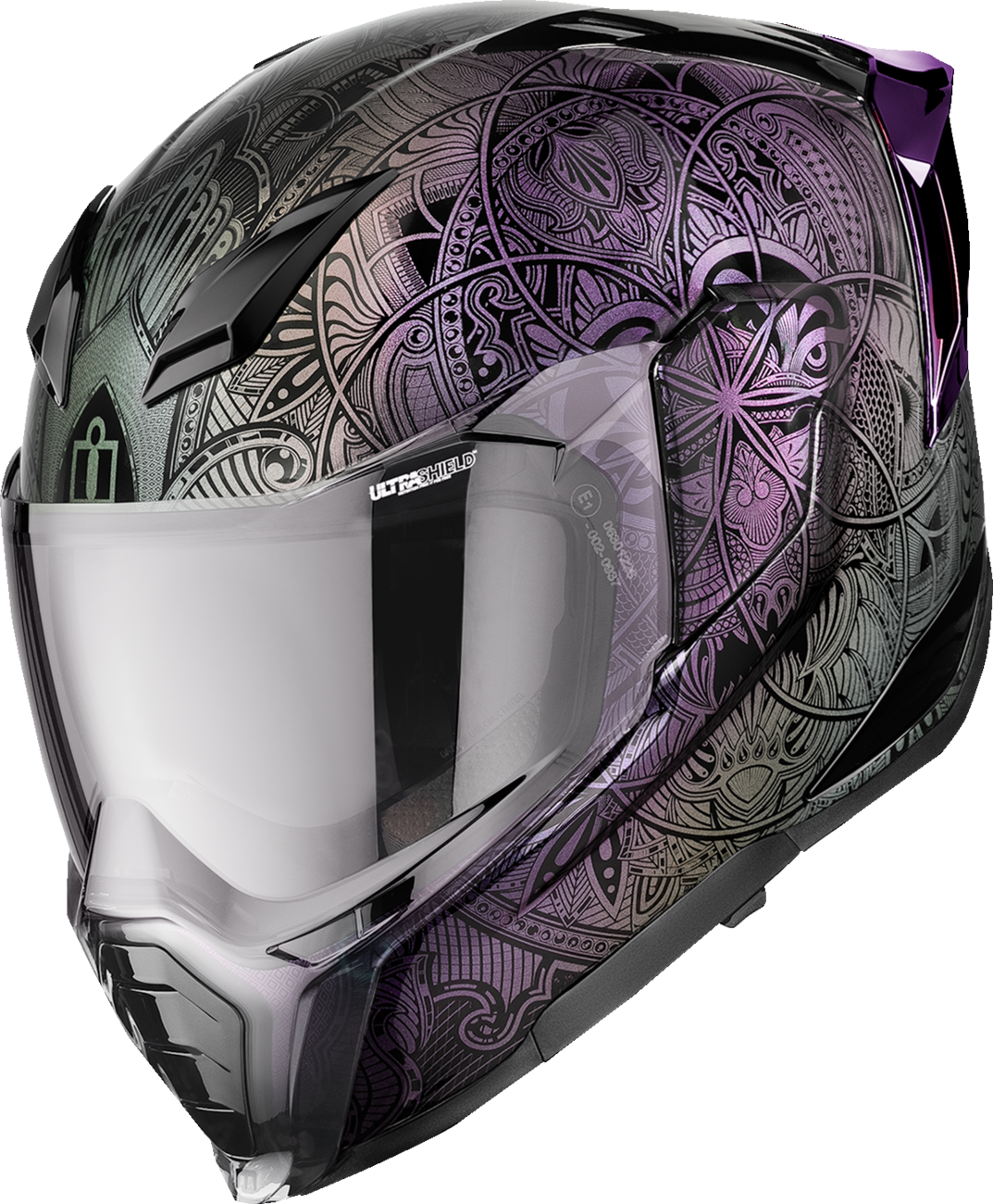CASCO INTEGRAL ICON ULTRAFLITE OPAL MANDALA MORADO