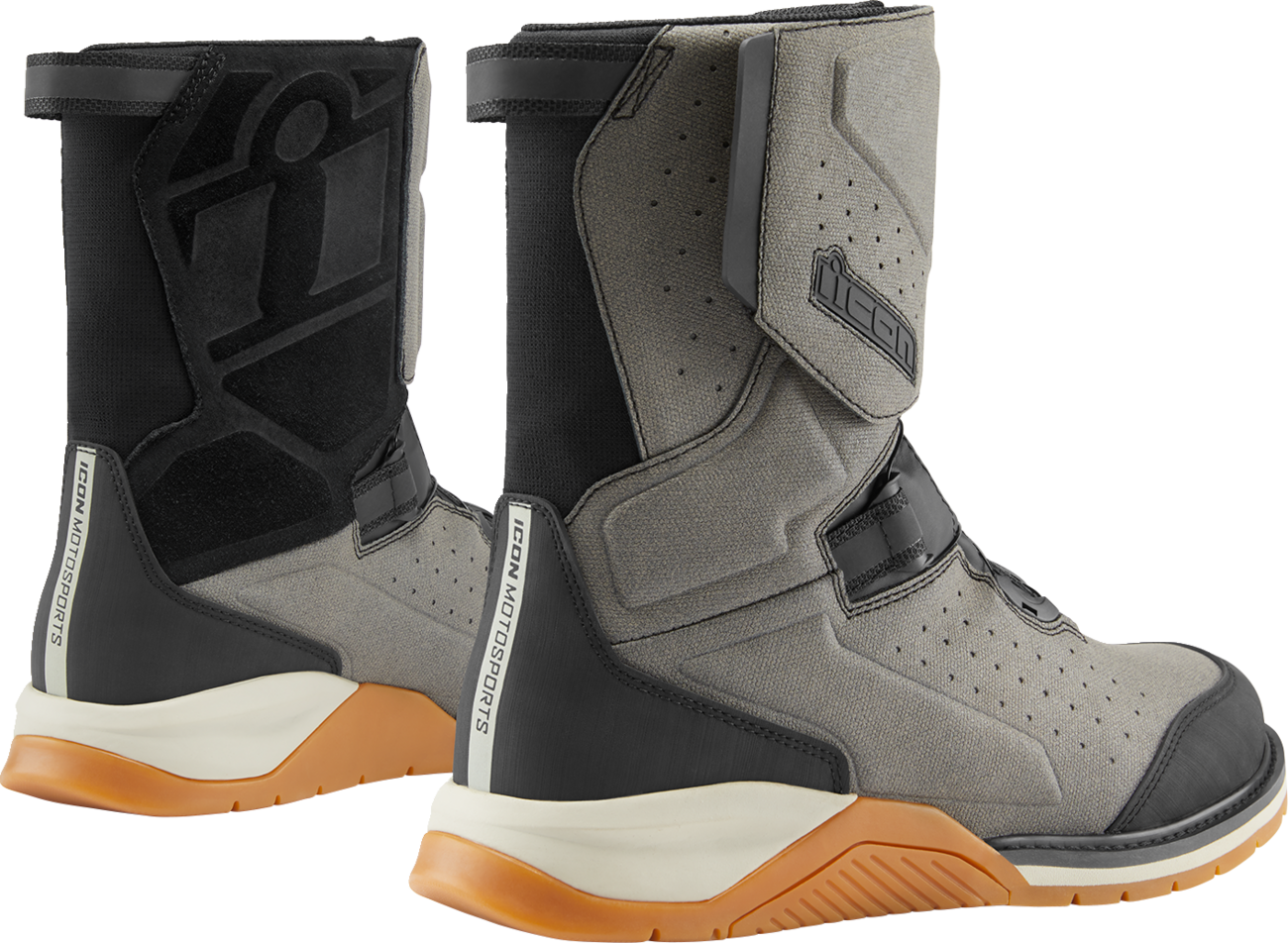 BOTAS IMPERMEABLES ICON ALCAN GRIS