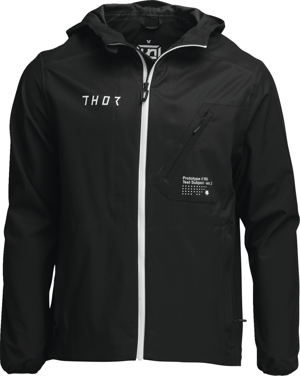 CHAQUETA THOR UNIT LIGHT SHELL NEGRO