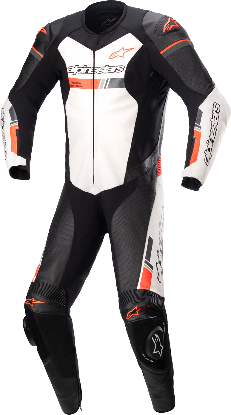MONOTRAJE ALPINESTARS GP FORCE CHASER NEGRO/BLANCO/ROJO