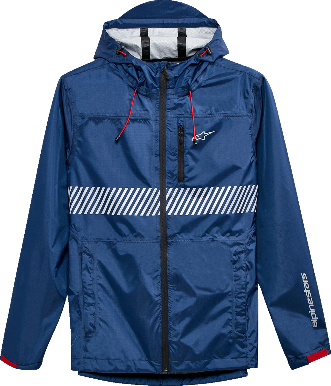 CHAQUETA IMPERMEABLE ALPINESTARS FUSION RAIN AZUL MARINO