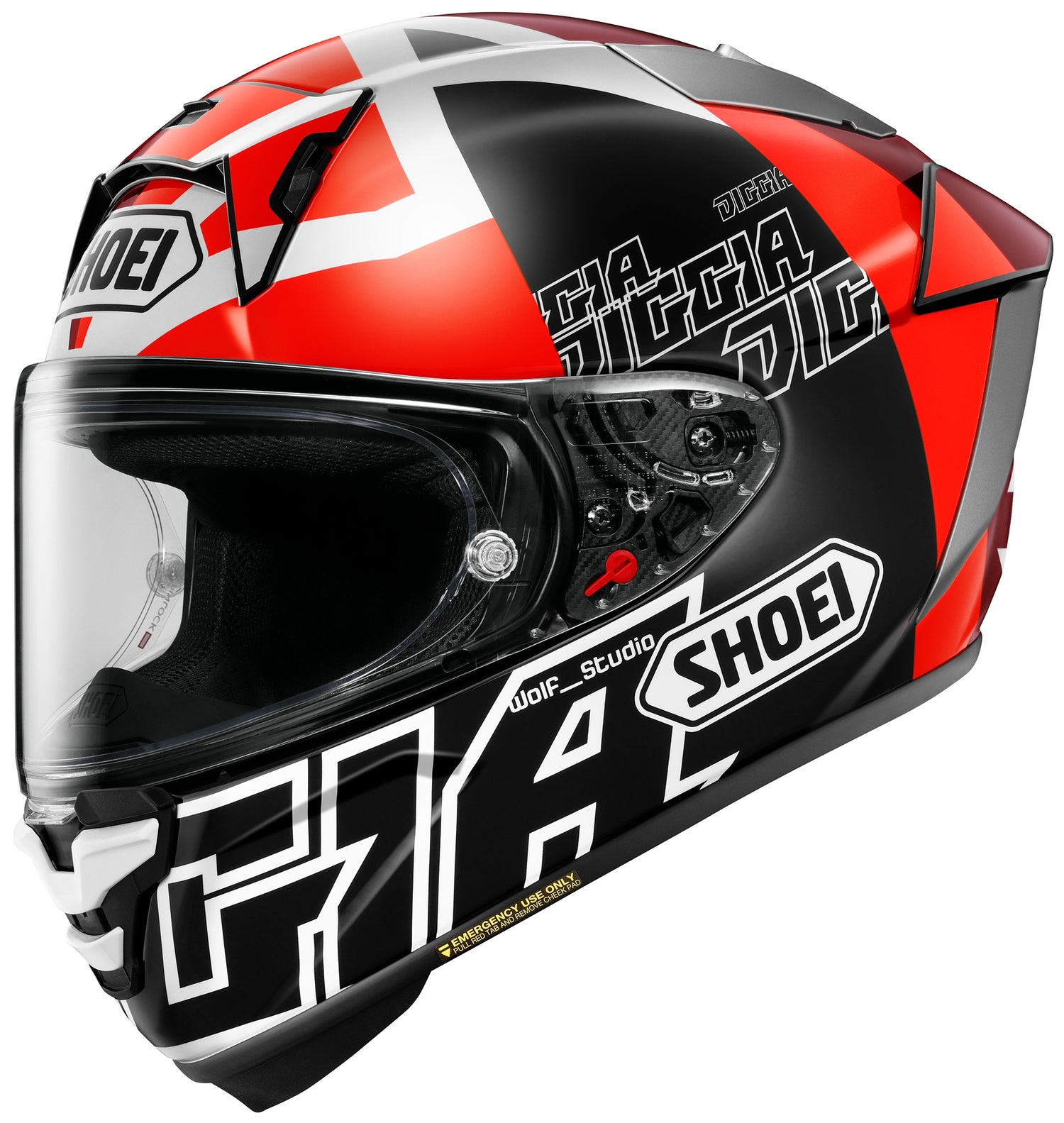 CASCO INTEGRAL SHOEI X-15 DIGGIA 2