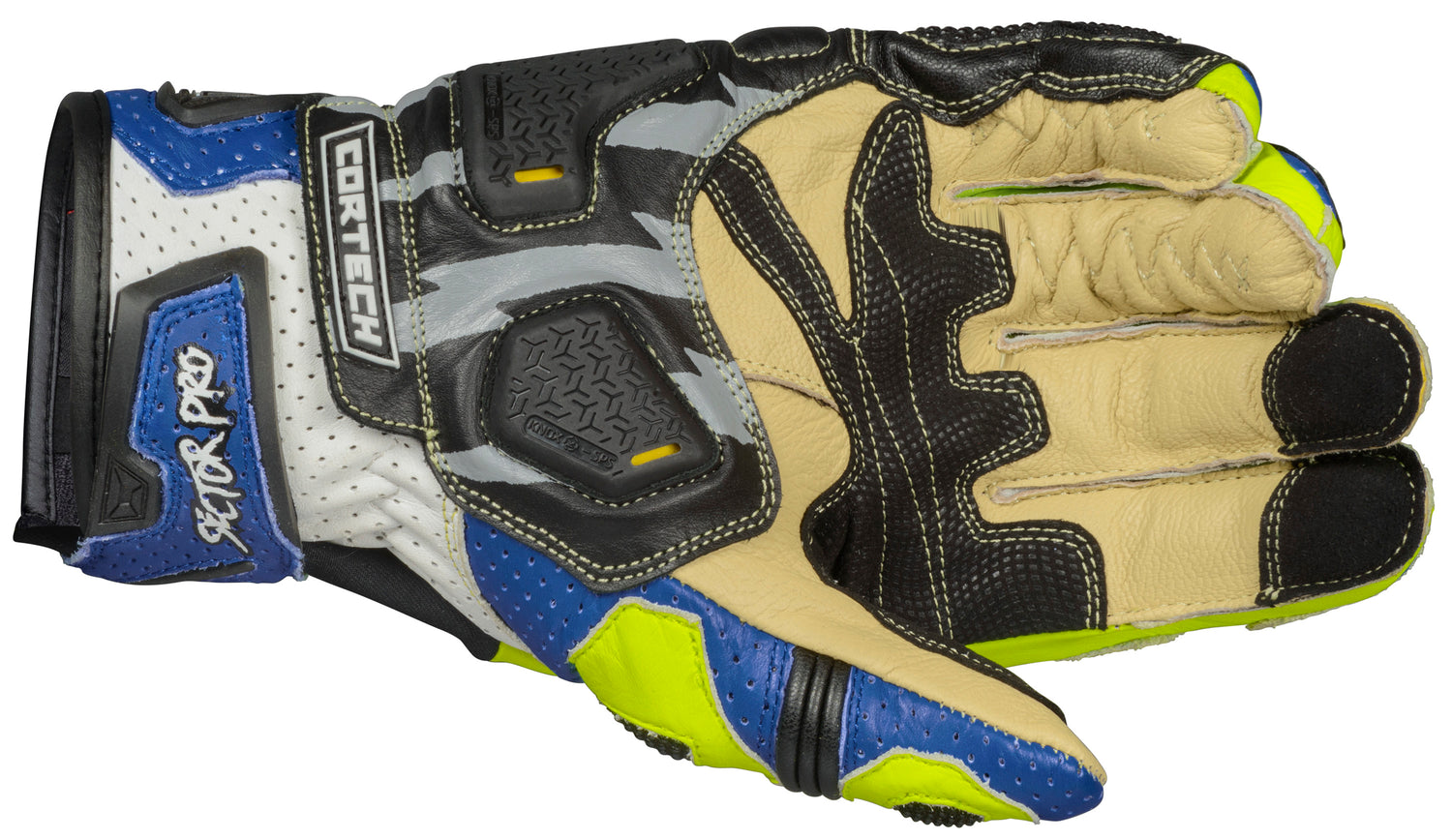 GUANTES CORTECH SECTOR PRO ST NEGRO/ALTA VISIBILIDAD